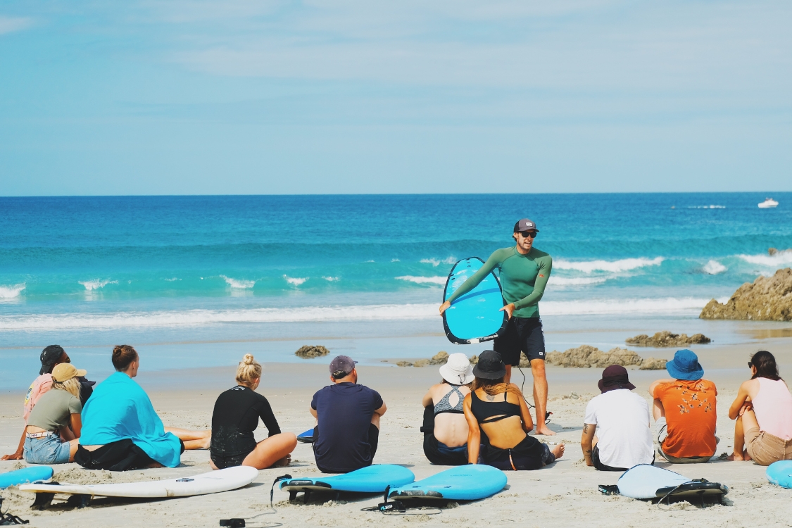 Corporate & Team Building Orewa Surf Lessons Auckland New Zealand