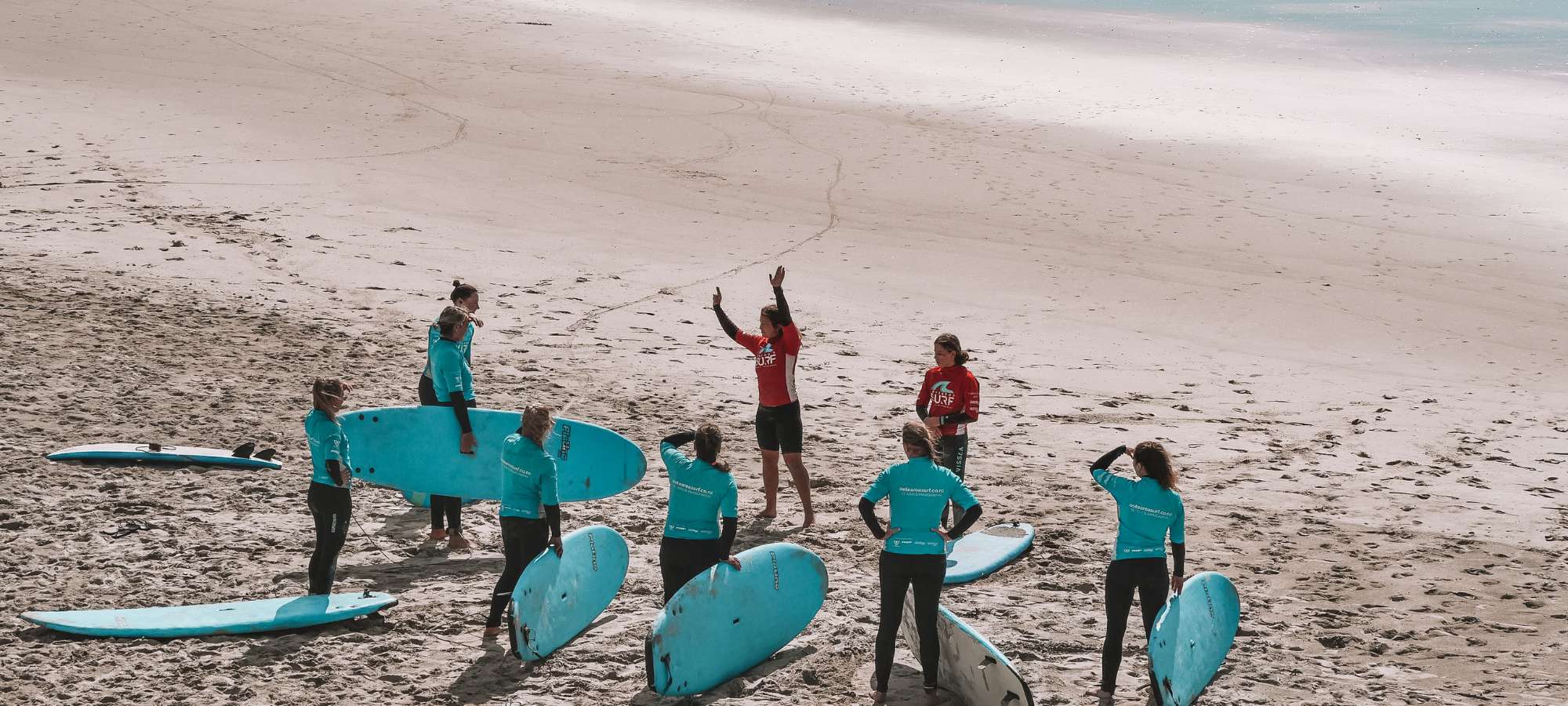 2hr surf lessons Christchurch surf lessons Sumner New Zealand