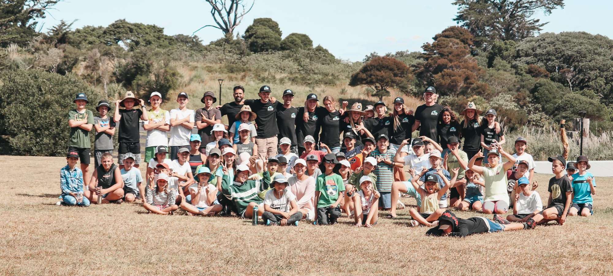Ultimate kids surf camp chirstchurch surf lessons sumner auckland new zealand