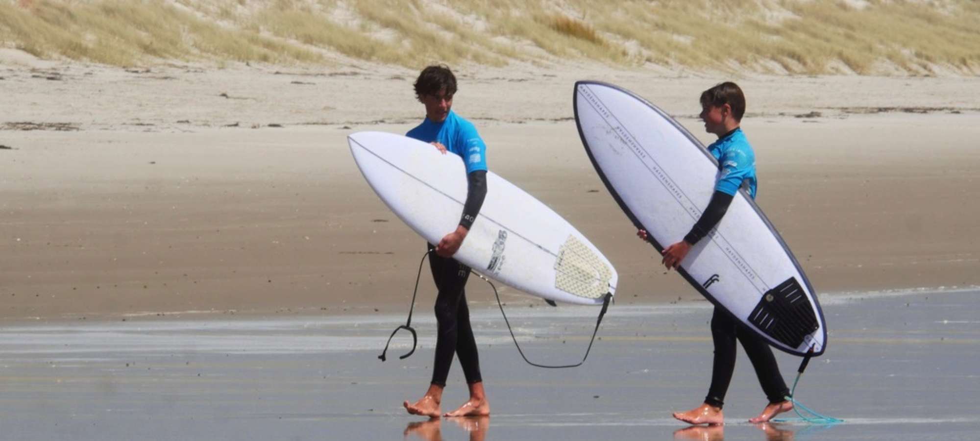 Youth surf camp chirstchurch surf lessons sumner auckland new zealand